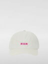 【本日ポイント4倍!!】 エムエスジーエム MSGM ハット 帽子 レディース ホワイト Hats 3541MDL06X237790 White 関税 送料無料 ラッピング無料 2025SS gi