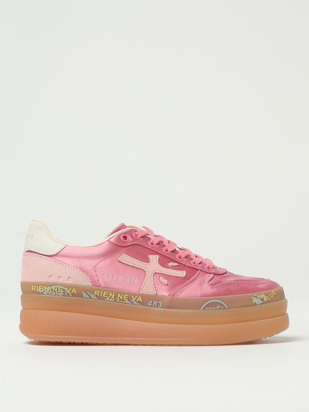 楽天BRANDSHOP・クラージュ楽天市場店プレミアータ PREMIATA スニーカー レディース ピンク Sneakers MICOL Pink 関税 送料無料 ラッピング無料 2025SS gi