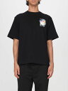【本日ポイント4倍!!】 カサブランカ CASABLANCA Tシャツ メンズ ブラック T-shirts MPF25JTS044 Black 関税 送料無料 ラッピング無料 2026AW gi