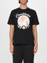 【本日ポイント4倍!!】 カサブランカ CASABLANCA Tシャツ メンズ ブラック T-shirts MPF25JTS001 Black 関税 送料無料 ラッピング無料 2026AW gi