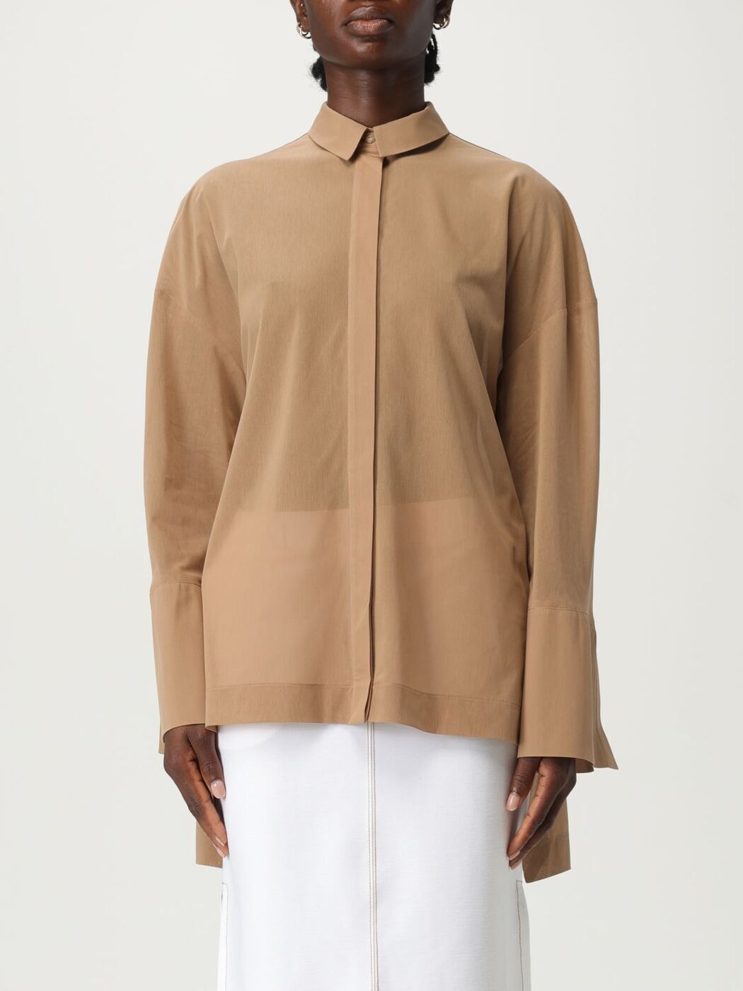 アウトレット★S Max Mara★olimpia コットンシャツブラウス 楽天市場】MaxMara マックスマーラ(サイズ(S/M/L)M)(シャツ