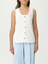 ボッテガ ヴェネタ BOTTEGA VENETA Tシャツ トップス レディース ホワイト T-shirts and tops 812123V4XI0 White 関税 送料無料 ラッピング無料 2025SS gi