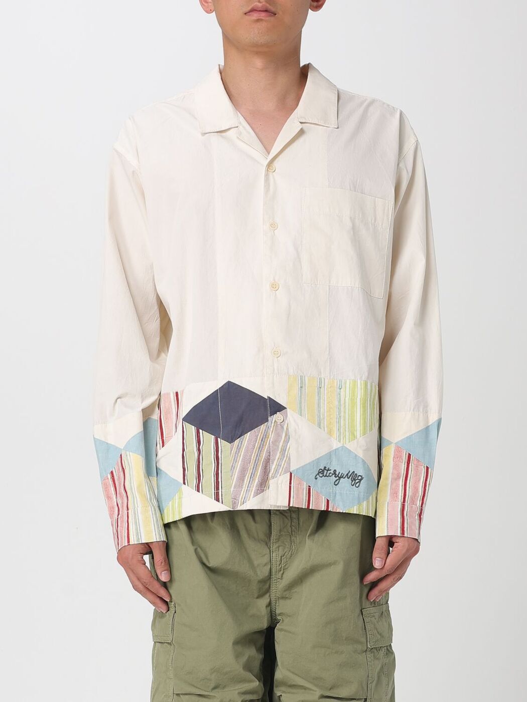 ȡ꡼२ե STORY MFG   ١ Shirts SSS25SHGRLCOTECP Beige  ...