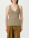 ツインセット TWINSET Tシャツ トップス レディース T-shirts and tops 251TT3195 Yellow Gold 関税 送料無料 ラッピング無料 2025SS gi