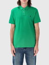 【土日限定1000円OFF】 ポロ ラルフ ローレン POLO RALPH LAUREN ポロシャツ メンズ グリーン Polo shirts 710782592 Green 関税 送料無料 ラッピング無料 2026AW gi