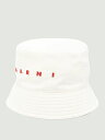 マルニ MARNI ハット 帽子 メンズ ホワイト Hats CLZC0110S0UTC476 White 関税 送料無料 ラッピング無料 2025SS gi