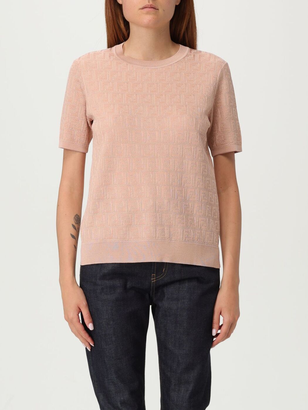 ݥ4!! եǥ FENDI  ˥åȥ ǥ ԥ Knitwear FZXD57AUZR Pin...