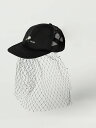 アンダーカバー UNDERCOVER ハット 帽子 メンズ ブラック Hats UC1E4H04 Black 関税 送料無料 ラッピング無料 2025SS gi