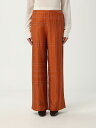 【本日ポイント4倍!!】 トーテム TOTEME ズボン パンツ レディース ブラウン Trousers 241WRB1092FB0089 Brown 関税 送料無料 ラッピング無料 2026AW gi