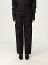【本日ポイント4倍!!】 トーテム TOTEME ズボン パンツ レディース ブラック Trousers 253WRB0295FB0226 Black 関税 送料無料 ラッピング無料 2026AW gi