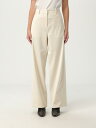 【本日ポイント4倍!!】 トーテム TOTEME ズボン パンツ レディース ベージュ Trousers 253WRB0295FB0390 Beige 関税 送料無料 ラッピング無料 2026AW gi