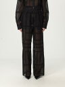 【本日ポイント4倍!!】 トーテム TOTEME ズボン パンツ レディース ブラック Trousers 253WRB0316FB0441 Black 関税 送料無料 ラッピング無料 2026AW gi