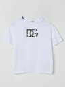 ドルチェ&ガッバーナ DOLCE&GABBANA ロングスリーブTシャツ Tシャツ ボーイズ ホワイト Long sleeve t-shirts L4JTHVG7NVC White 関税 送料無料 ラッピング無料 2026AW gi