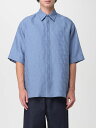 フェンディ FENDI シャツ メンズ Shirts FS1317AU6Y Gnawed Blue 関税 送料無料 ラッピング無料 2026AW gi