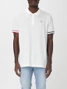 トミー ヒルフィガー TOMMY HILFIGER ポロシャツ メンズ Polo shirts DM0DM21306 Yellow Cream 関税 送料無料 ラッピング無料 2025SS gi