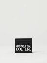 ヴェルサーチェ 財布（メンズ） 【15,000円以上1,000円OFF!!】 VERSACE JEANS COUTURE ヴェルサーチ ジーンズ クチュール ブラック Black 財布 メンズ 秋冬2023 75YA5PC2ZP111 【関税・送料無料】【ラッピング無料】 gi