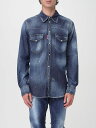 ディースクエアード DSQUARED2 シャツ メンズ ネイビー Shirts S74DM0935S30341 Navy 関税 送料無料 ラッピング無料 2026AW gi