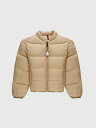 【本日ポイント4倍!!】 モンクレール MONCLER バイカージャケット ジャケット ガールズ ベージュ Biker jackets 1A0001754AQE Beige 関税 送料無料 ラッピング無料 2026AW gi