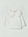 【本日ポイント4倍!!】 モナリザ MONNALISA Tシャツ トップス ベビーユニセックス T-shirt 31F6036202 Yellow Cream 関税 送料無料 ラッピング無料 2026AW gi