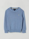 ポロ・ラルフローレン POLO RALPH LAUREN クルーネックジャンパー ニットウェア ボーイズ ブルー Crew neck jumpers 322970429 Blue 関税 送料無料 ラッピング無料 2026AW gi