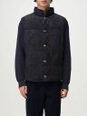 ブルネロ クチネリ BRUNELLO CUCINELLI ジレ ベスト メンズ ブルー Vests MPCLF2013 Blue 関税 送料無料 ラッピング無料 2026AW gi