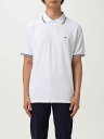 エンポリオ アルマーニ EMPORIO ARMANI ポロシャツ メンズ ホワイト Polo shirts 8N1FB31JPTZ White 関税 送料無料 ラッピング無料 2025SS gi