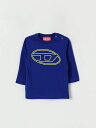 ディーゼル DIESEL Tシャツ トップス ベビーユニセックス ブルー T-shirt K0071200YI9 Blue 関税 送料無料 ラッピング無料 2026AW gi