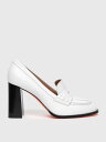 【15,000円以上1,000円OFF!!】 SANTONI サントーニ ホワイト White ローファー レディース 春夏2023 WDQQ59981HA3NLGA 【関税・送料無料】【ラッピング無料】 gi