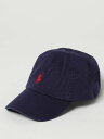 【本日ポイント4倍!!】 ポロ ラルフ ローレン POLO RALPH LAUREN ハット 帽子 メンズ ブルー Hats 710548524 Blue 関税 送料無料 ラッピング無料 2025SS gi