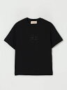 エリザベッタ フランキ ELISABETTA FRANCHI LA MIA BAMBINA ロングスリーブTシャツ Tシャツ ガールズ ブラック Long sleeve t-shirts EFTS249JE006 Black 関税 送料無料 ラッピング無料 2026AW gi
