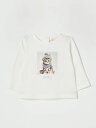リュー・ジョー LIU JO Tシャツ トップス ベビーユニセックス ホワイト T-shirt HF5026J0088 White 関税 送料無料 ラッピング無料 2026AW gi