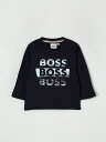 ボスキッズウェア BOSS KIDSWEAR Tシャツ トップス ベビーユニセックス ネイビー T-shirt J52463 Marine 関税 送料無料 ラッピング無料 2026AW gi