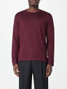 パオロペコラ PAOLO PECORA Tシャツ メンズ パープル T-shirts F0524045 Violet 関税 送料無料 ラッピング無料 2026AW gi