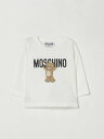 モスキーノ MOSCHINO Tシャツ トップス ベビーユニセックス ホワイト T-shirt MZO00RLAA10 White 関税 送料無料 ラッピング無料 2026AW gi
