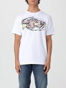 ディーゼル DIESEL Tシャツ メンズ ホワイト T-shirts A195710PLAT White 関税 送料無料 ラッピング無料 2026AW gi