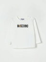 モスキーノ MOSCHINO Tシャツ トップス ベビーユニセックス ホワイト T-shirt M8O00RLAA36 White 関税 送料無料 ラッピング無料 2026AW gi