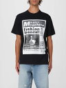 モスキーノ MOSCHINO Tシャツ メンズ ブラック T-shirts 07245241 Black 関税 送料無料 ラッピング無料 2026AW gi