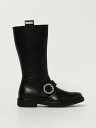 モナリザ MONNALISA ダービーシューズ シューズ ボーイズ ブラック Derby shoes 87F0076713 Black 関税 送料無料 ラッピング無料 2026AW gi