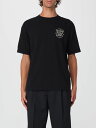 ドロール ド ムッシュ DROLE DE MONSIEUR Tシャツ メンズ ブラック T-shirts HTS259CO134 Black 関税 送料無料 ラッピング無料 2026AW gi