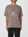 ドロール ド ムッシュ DROLE DE MONSIEUR Tシャツ メンズ T-shirts HTS261CO002 Dove Grey 関税 送料無料 ラッピング無料 2026AW gi