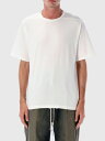 リック オウエンス RICK OWENS Tシャツ メンズ T-shirts RU02E1232JA Milk 関税 送料無料 ラッピング無料 2026AW gi