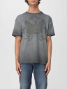 ディーゼル DIESEL Tシャツ メンズ グレー T-shirts A193730DLBW Grey 関税 送料無料 ラッピング無料 2026AW gi
