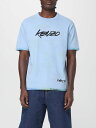 ケンゾー KENZO Tシャツ メンズ ブルー T-shirts FF65TS2584SG Blue 関税 送料無料 ラッピング無料 2026AW gi