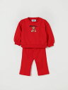 モスキーノ MOSCHINO トラックスーツ セットアップ ベビーウェア ベビーユニセックス レッド Tracksuits MDK03DLCA40 Red 関税 送料無料 ラッピング無料 2026AW gi