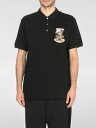 モスキーノ MOSCHINO ポロシャツ メンズ ブラック Polo shirts 16085242 Black 関税 送料無料 ラッピング無料 2026AW gi