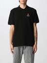 ケンゾー KENZO ポロシャツ メンズ ブラック Polo shirts FC65PO0024PU Black 関税 送料無料 ラッピング無料 2023AW gi
