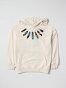 マルセロ・ブロン MARCELO BURLON クルーネックジャンパー ニットウェア ボーイズ Crew neck jumpers CBBB004S23FLE002 Ecru 関税 送料無料 ラッピング無料 2023SS gi