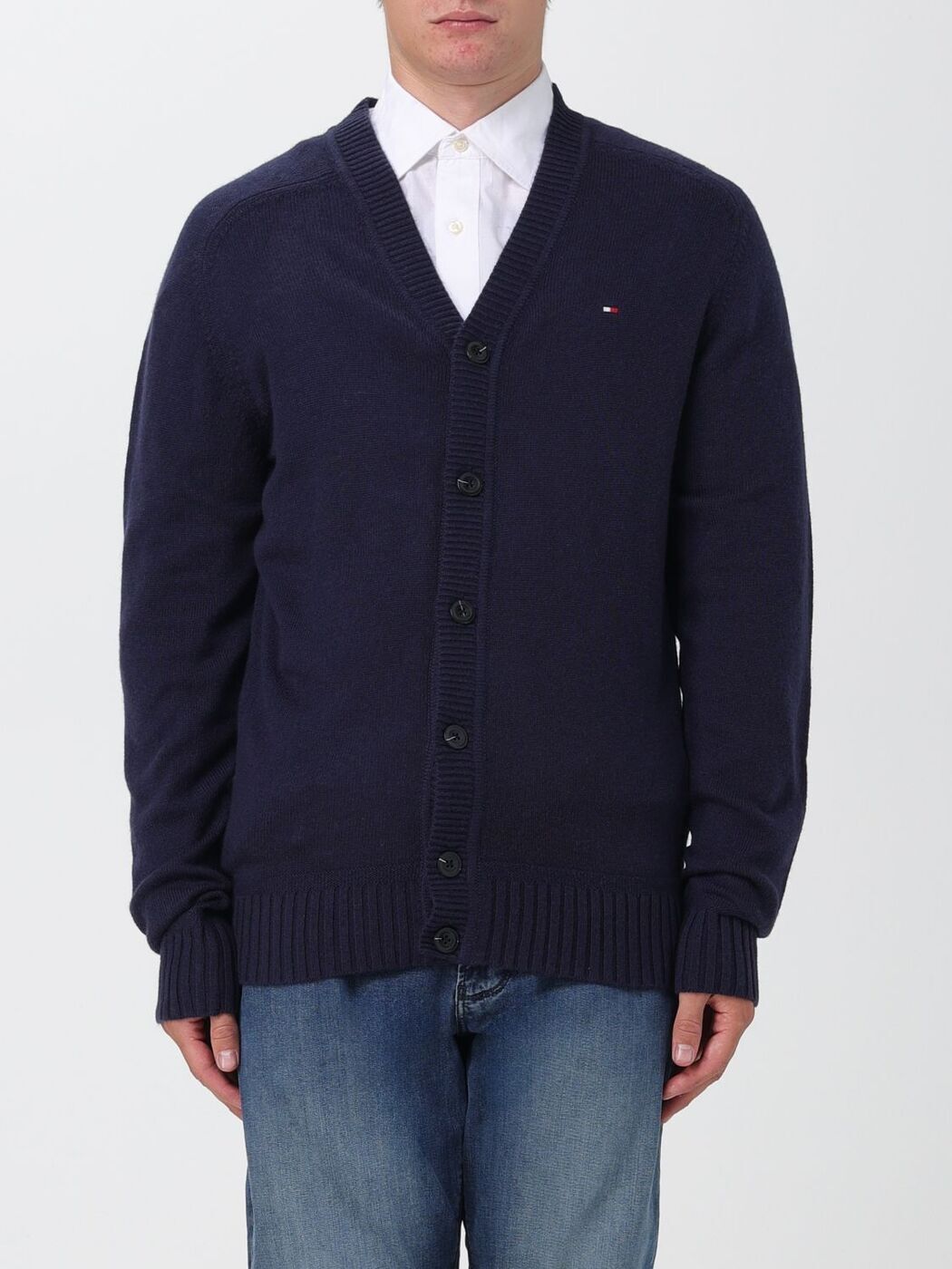 TOMMY HILFIGER トミー ヒルフィガー ブルー Blue ニットウェア メンズ 秋冬2023 MW0MW33099 【関税・送料無料】【ラッピング無料】 gi