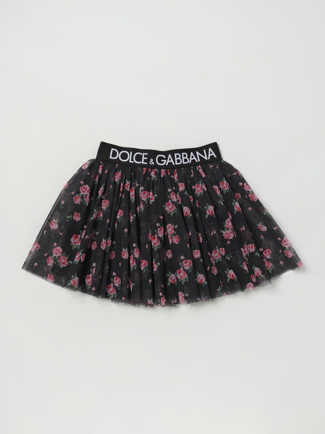 DOLCE&GABBANA ドルチェ＆ガッバーナ ブラック Black スカート ガールズ 秋冬2023 L54I73HS5LB 【関税・送料無料】【ラッピング無料】 gi