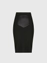 ドルチェ&ガッバーナ DOLCE&GABBANA スカート レディース ブラック Skirts F4CJWTFUGKF Black 関税 送料無料 ラッピング無料 2024AW gi